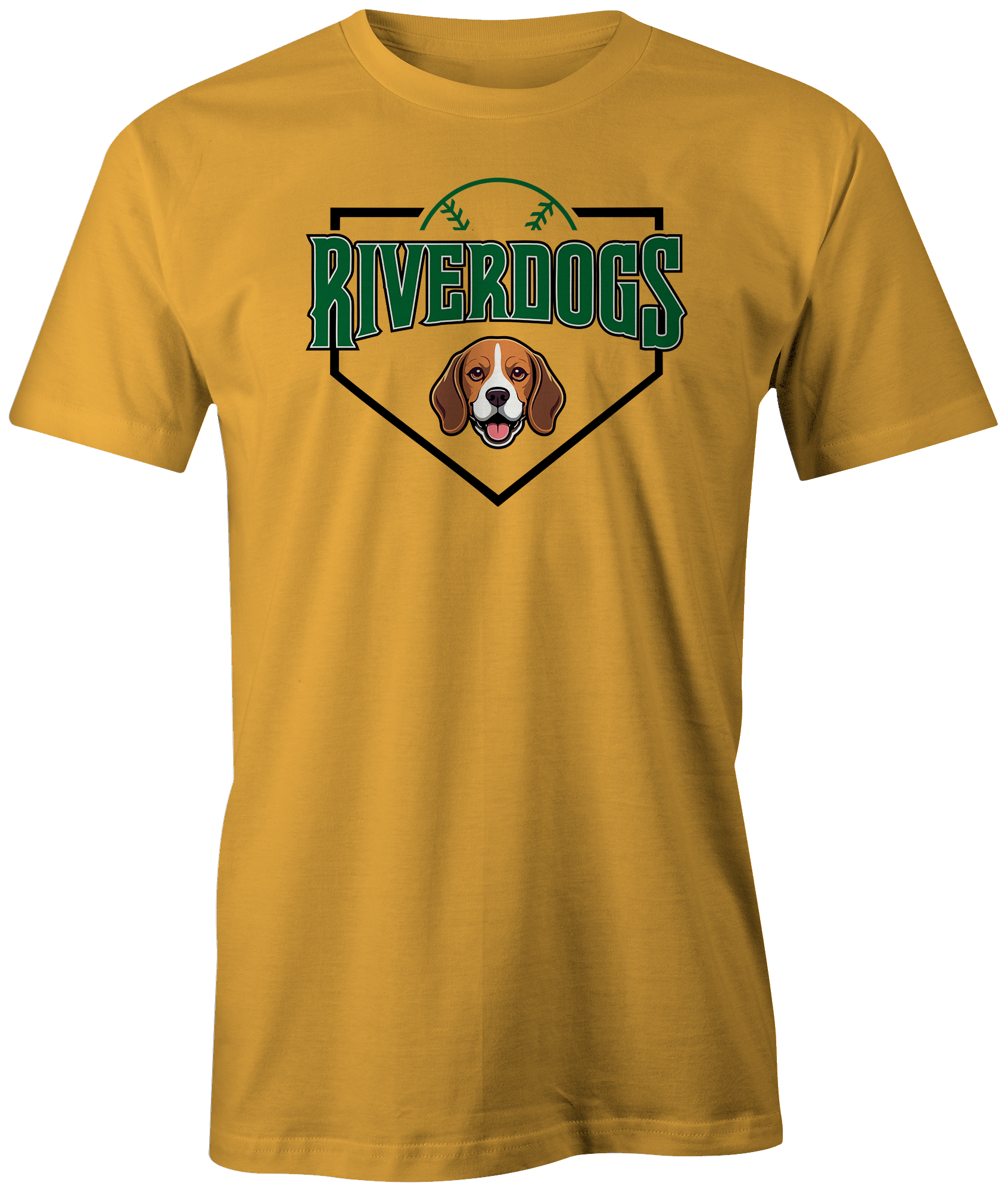 Riverdogs Baseball Homeplate Tee